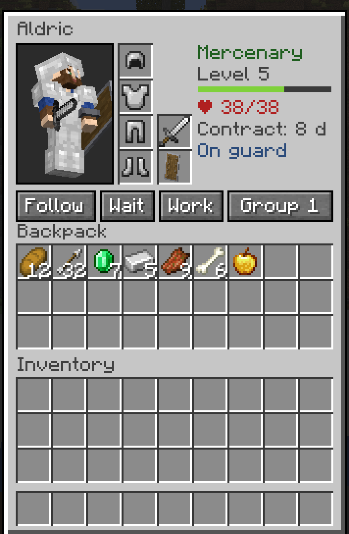 Management screen